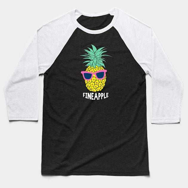 Fineapple Baseball T-Shirt by thechicgeek